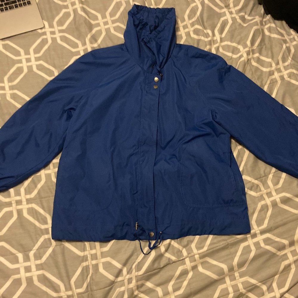 DKNY Navy Windbreaker